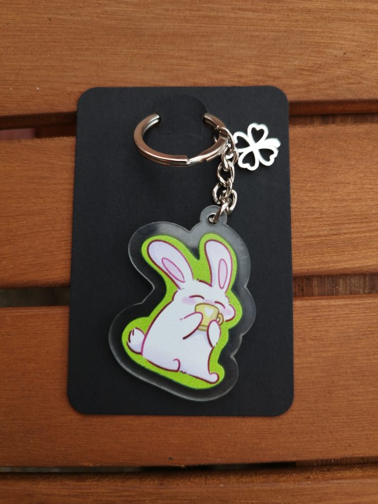 Králíček s šálkem